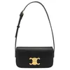 High -End -Designer -Taschen für Celli Women Leder Achselstasche Neues schwarzes Gold Highend mittelalterlicher Crossbody -Stick -Tasche für Frauen Tasche Original 1: 1 mit echtem Logo und Schachtel