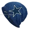 Beralar Kovboy Star Beanie Cap Unisex Kış Sıcak Bonnet Femme Örme Şapkalar Moda Açık Safçular Beanies Erkek Kadınlar İçin Kapaklar