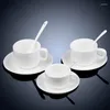 Кружки молоко керамическая кофейная чашка набор белый завтрак послеобеденный чай чай западные продукты.