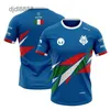 T-shirt da uomo Summer Print 3D magliette G2 Game National Team Uniform T-shirt a secco E-Sports Fans Short Short Maniche Trota di grandi dimensioni