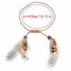 Other Bracelets Ethnic Gypsy Tribal Adjustable Leather Arm Bracelets for Women Bohemian Punk Feather Armlet Indian Party Accessories BijouxL240415