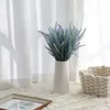 Figurine decorative decorazioni per scaffali del vaso bianco piccolo desktop decorazione ceramica ceramica moderna casa semplice per fiore boho
