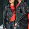 여성 오토바이 재킷 Schott Lamb Leather Black Jacket