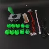 Jeux zéro retard arcade bricolage kit zéro retard usb contrôleur pc sanwa oval ball joysticks for pc rasberry pi ps3 pour pandora jeu