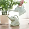 Pesca per annaffiare a forma di elefante in plastica carina lattina di irrigazione esterna Accessori per la casa utensili da giardinaggio attrezzatura da giardino 240411