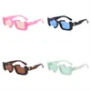 Designer Sonnenbrille für Männer und Frauen aus Style Mode Brille klassische dicke Teller schwarzer weißer quadratischer Rahmen Brillen XWFD BJ9Z