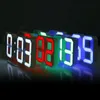 3D LED Digital Alarm Clock Wall Clock Desk Alarm ClockTatetEtemperature for Home KitchenOffice 240408