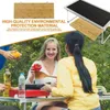 Móveis de acampamento Camping Igt Table Extension Board Portable Bamboo Desktop Picnic Catering Acessórios de fornecimento de cozinha ao ar livre 1pc