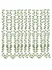 7pcs Ivy Simulation Vine Grüne Pflanze Rebe Home Dekoration Schatten Grüne Streifen Dekoration Künstliche Rebe 240408