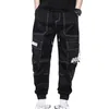 Men's Pants Secure Pocket Cargo Trousers With Drawstring Waist Multiple Pockets Ankle-banded Design For Daily Sports