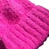 Berets Winter Angola Fur Knaked Beanies For Women Fashion Solid Warm Cashmere Wool Skullies Cap vrouwelijke drievoudig dikke hoeden