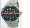 Luxe horloges Nieuwe 300m Bond Automati Blue Dial Watch Mens Sport Watches Superocean polshorloges2333598