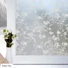 Window Stickers 45/60CM X400cm Self Adhesive Privacy Film Stained Glass Paper Decorative Frosted