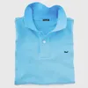 Polo pour hommes d'été 100% de coton de haute qualité avec manche courte Tops décontractés Tshirt masculin plus taille xs5xl 811 240410