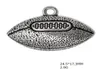 2D FOOTBALL CHARMS SPORTS FAN PENDANTS BIELLANT TROUVEUX ACCESSOIRS ANTIQUE ARGENT SIRTE6668674