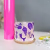 窓ステッカーCricut Craft DIY Cup Decal Glass Water Decoration Drink Drink Bar Partyのためのカラー変化の自己接着紙30 20cm