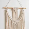 Tapissries macrame tassel tapestry vägg hängande boho heminredning juldekoration bohemian vävt bröllopsfest hus