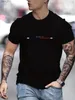 T-shirts masculins T-shirt pour hommes 3D T-shirt imprimé à la mode t-shirt décontracté court haut à manches supérieures Nouvelles vêtements surdimensionnés lâches yq240415