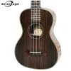Cables SevenAngel 26 inch Tenor Acoustic Ukulele All Rosewood Hawaiian 4 Strings Guitar Electric Ukelele with Pickup EQ AQUILA String
