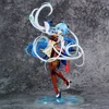 Actie speelgoedcijfers 28cm anime Ganyu Games Genshin Impact Action Love Ganyu Figuur Standing Paimon Model Toys Collection Doll PVC Boxed Y240415