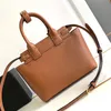 2024 Designer Teen Conti Bag Ten Black Supple Calfskin Fashion Women Tote Bag Liten Dress Purse Mirror Quality Gold Hardware With Box