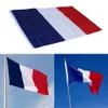 90x150 cm Frankreich französische Flagge 3x5ft Banner -Messing -Grommets 240415