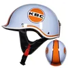 Motorcycle Helmets Lowest Profile Open Face Helmet Helm For Men Women Moped Scooter Half DOT Approved Four Seasons Unisex