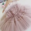 Flickans klänningar Baby Dress Girl 1st Birthday Dress for Baby Girl Dress Bowknot Princess Dresses Flower Girls Wedding Party Tutu Kids kläder T240415