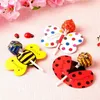 Brocada de presente 1set Bee Candy Package Boxes Carton Lollipop Cards para Baby Shower Kids Birthday Party DIY Cookies Decoração de suprimentos