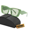 męskie designerskie luksusowe okulary przeciwsłoneczne okulary przeciwsłoneczne moda na zewnątrz ponadczasowy klasyczny styl Trójkąt etykieta Uv400 gogle sport