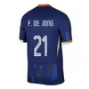 Netherlands 2024 Euro Cup Soccer Jerseys MEMPHIS DE JONG VIRGIL DE LIGT GAKPO DUMFRIES BERGVIJN KLAASSEN Fans Player Football Shirt Men Kids Kits Home Away