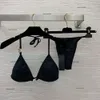 Brand Swimwear Women Bikini set Designer swimsuit two-piece Fashion LOGO Split Swimsuits Women sexy thong Swimming vacation beach Apr 12