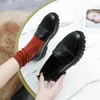Sıradan Ayakkabı Flats Kadın Loafers Oxfords Kariyer Kayar Kadın Üzerinde Kayma Küçük Artı Boyut 31 - 46