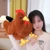 Stuffed Plush Animals 30/40cm Adorable Chicken Dolls Plush Stuffed Animal Plush Chicken Toy Fluffy Plushie Kawaii Animal Doll Birthday Gift L47