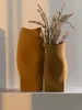 Vasi Ceramica creativa Vaso moderno e semplice soggiorno domestico Office di vendita di fiori secchi