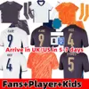 24 25 Euro Inglaterra Jersey Home Away Jerseys de fútbol Rice Saka Foden Rashford Sterling Stones Grealish Kane Men Kids Player Football Shirt Kits
