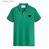 Polo's Designer Mens Polos Polos Polos Klassieke shirts Men Luxe Polos Casual Mens T-shirt P Letter Afdrukken Borduurwerk Mode High Street Man Tee S-4XL L49