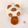 15CM Cute Squeezing Cat Tuanzi Pendant Plush Toy Doll Children's Day Gift Plush Keychain Wholesale