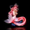 Action Toy Figures One Piece Shirahoshi Hold Luffy in Hand Action Figures Model Doll Toys Collectible Desktop Ornament Kids Birthday Xmas Gifts Y240415