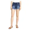 En été, jean féminin short sexy extension de la coiffure déchirée de la poche du denim vieux pantalones de style brisé de mujer 240415