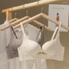 Bras Front Front Push Lingerie per il seno femminile ha raccolto abiti da biancheria da bianche