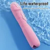 10 Modes Telescopic Vibrator for Women High Speed Motor G-Spot Climax Dildo Vibrating Female Masturbator Adult Sex Toy for Woman 240401