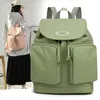 Backpack Women's Simple Drawstring Fashion Oxford Cloth Large Capacity Nylon Student Schoolbags Back Pack