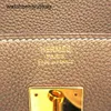 Designer Bag Genuine Leather 7A Handswen Genuine Cow Leather Handbag Togo leather Etoupe Used GHWhigh quality qq 19N66PZW