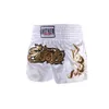 Summer Childrens Muay Thai Pants Style Boxer solide Shorts Adult Fighting Sanda Kick Broider Boxing Trunks 240402