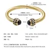 Fashion armbandmens of dames roestvrijstalen kabelmanchet Braceletonyx sieraden groothandel 240415