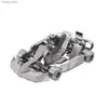 3D Puzzles Go-Kart 3D Metal Puzzle Model Zestawy DIY Laserowe Puzzles Jigsaw Toy dla dzieci Y240415