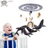 Handys# Baby Spielzeug Marine Tierbett Glockenspielzeug, die die Aufmerksamkeit der Aufmerksamkeit der Aufmerksamkeit von Baby Spielzeug 0-12 Monate Baby Geschenkkribendekoration Y240415Y240417Jlxm bekommen