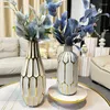 Vases Modern Light Luxury haut de gamme Vase Vase Vase Room Home TV Cabinet Porch Decoration