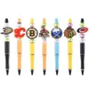 Heet verkopen Mexico -stijl siliconen kralen pennen decoratieve zeemeermin kraal pennen geschenk diy charmes balpoint pennen